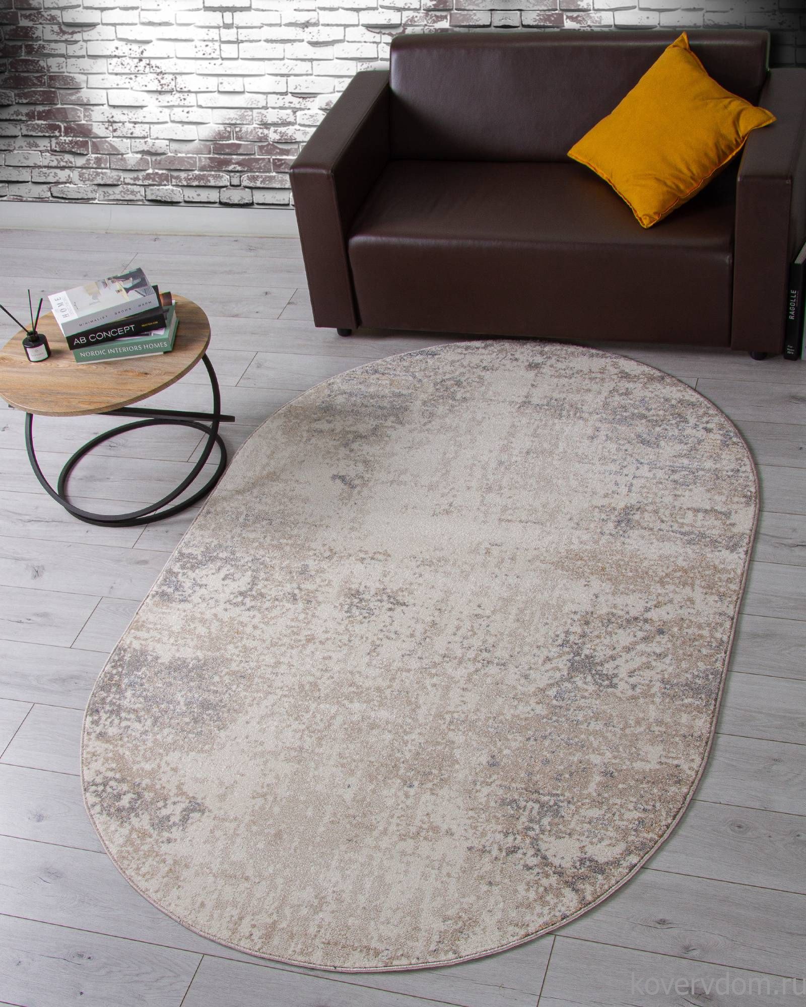 Ковер TORNADO F161 BEIGE Овал