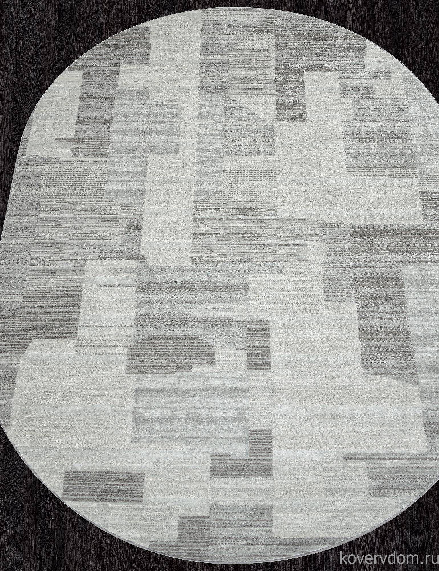 Ковер SIRIUS F190 CREAM-GRAY Овал