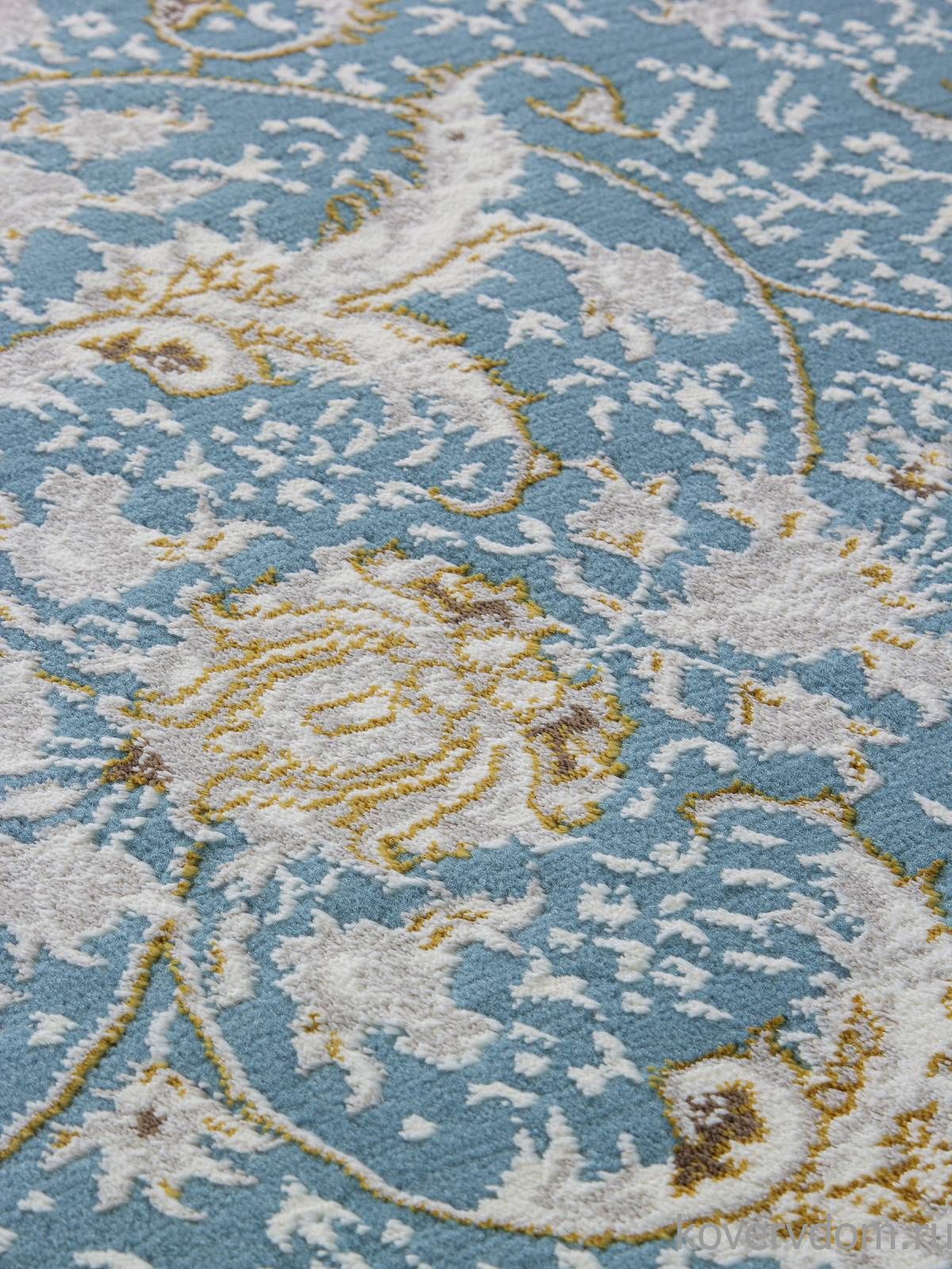 Ковер ZARINA M101B BLUE SHIRINK / BLUE SHIRINK