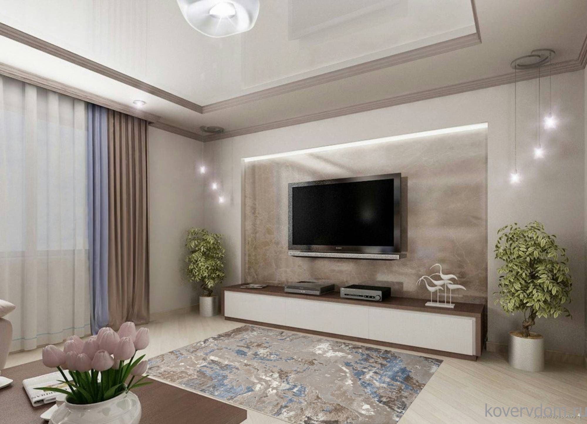 Ковер PARADIZE-A 00085A L.BLUE / BEIGE