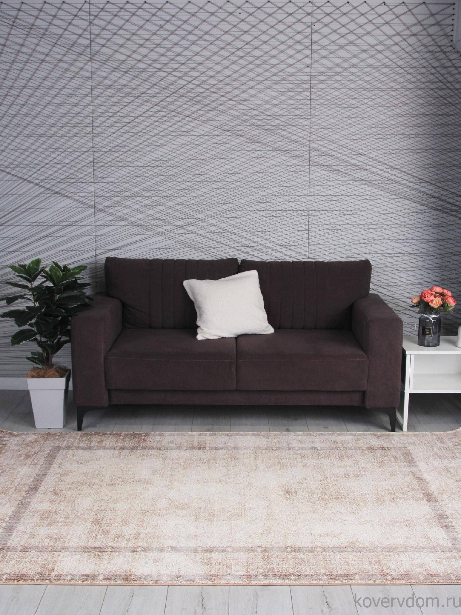 Ковер Astoria 9337A S.WHITE / BROWN