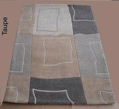 Ручной ковер из шерсти VERONA Taupe