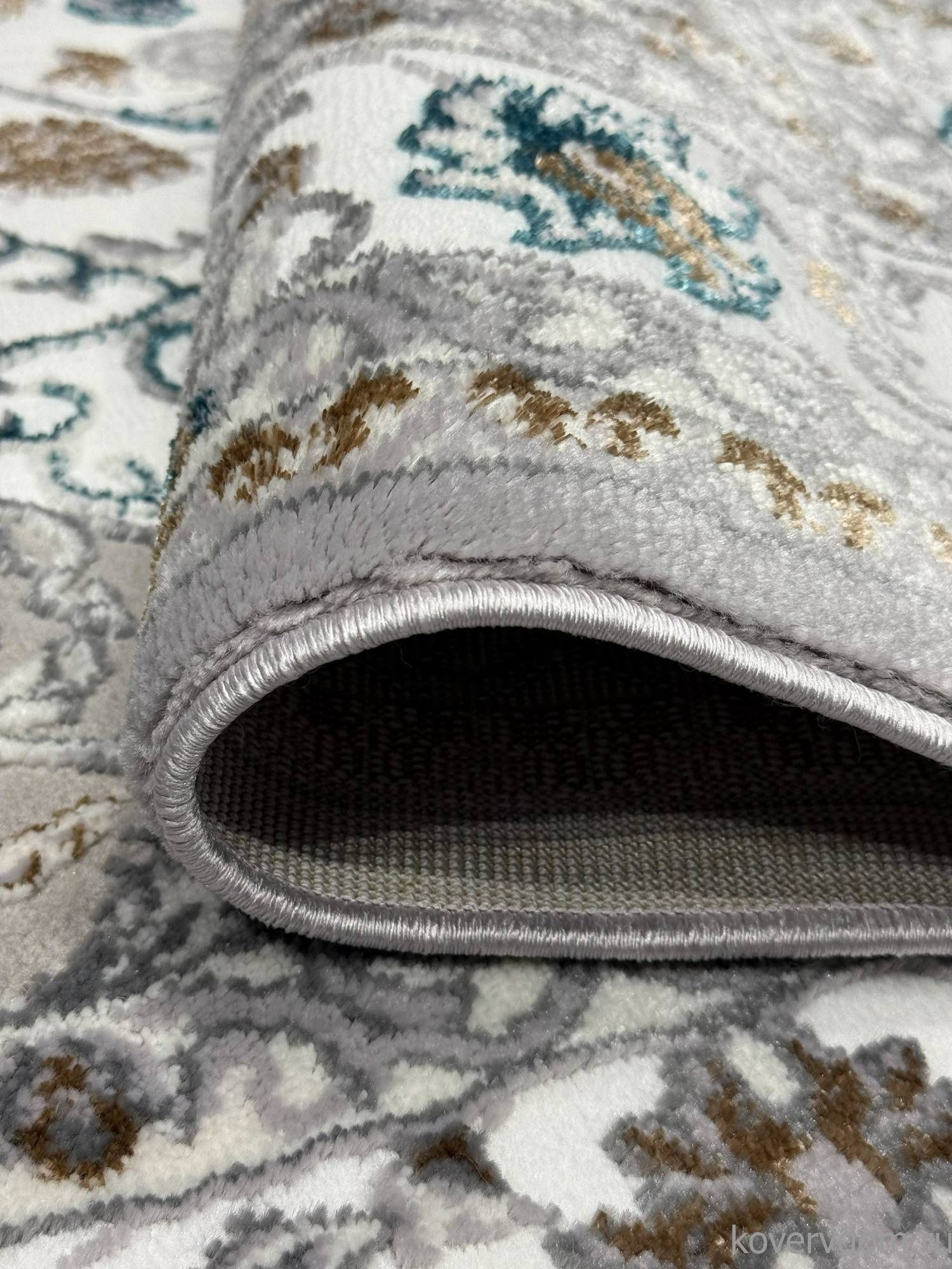 Ковер HALIF F611 GRAY-BLUE