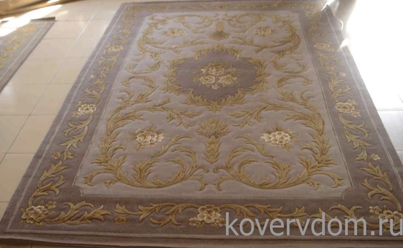 Ковер шерстяной с шелком TIBET 120L  TX-653RA