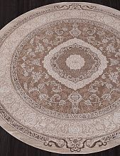 Ковер ARMINA 03874B BROWN / BROWN Круг
