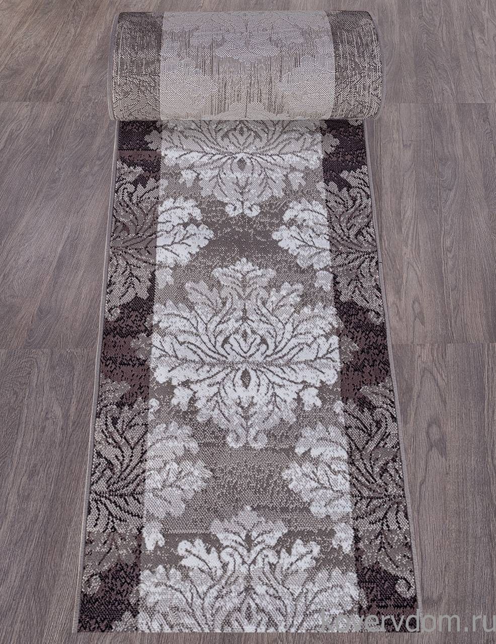 Ковровая дорожка SILVER d213 GRAY-PURPLE