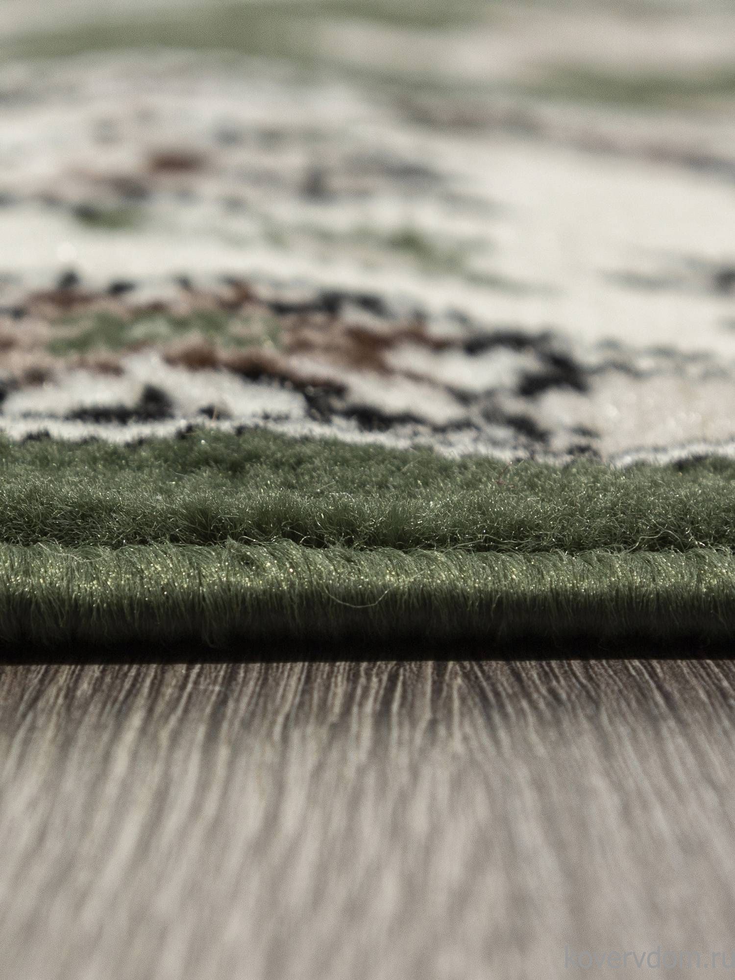 Ковер GAVANA-A D412 GREEN Овал