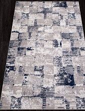 Пушистый ковер RICHI 8673 GRAY-BLUE