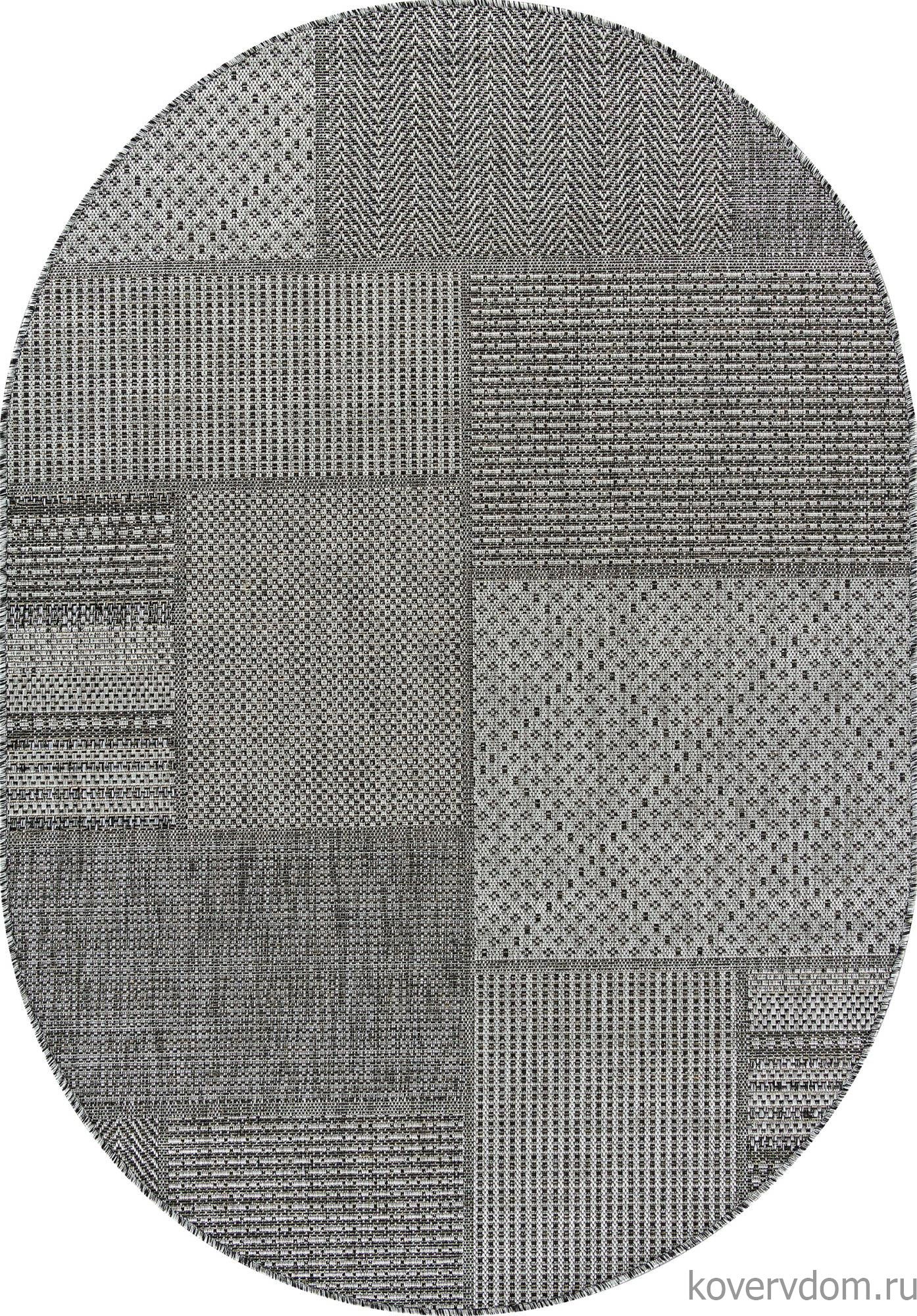 Ковер KAIR S139 DARK GRAY Овал