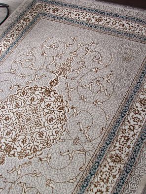 Ковер HALIF F641 GREEN-BLUE