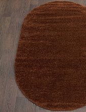 Ковер COMFORT SHAGGY 2 S600 BROWN Овал