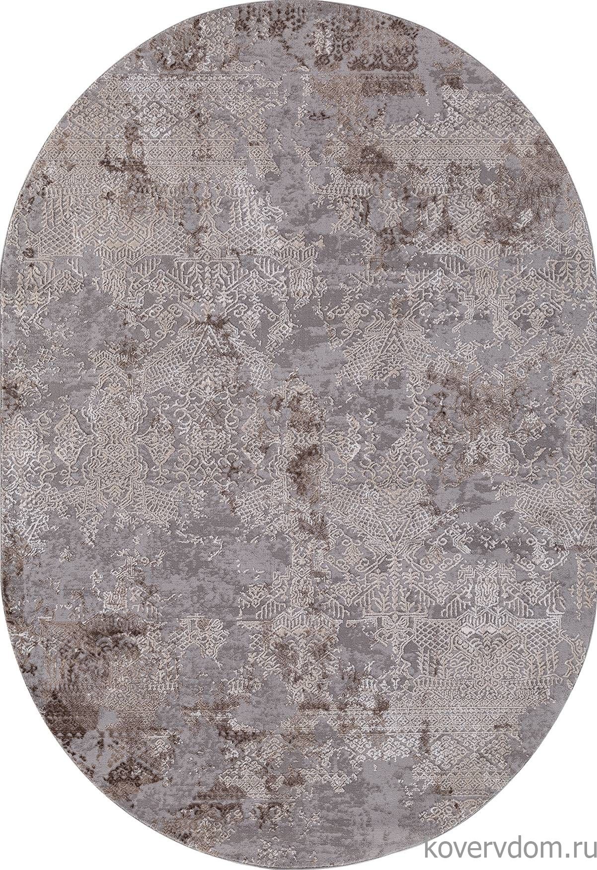 Ковер ARMINA 03851C GREY / BROWN Овал Ковер ARMINA 03851C GREY / BROWN Овал