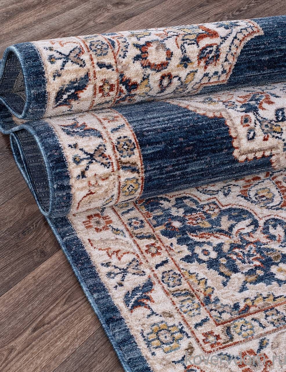 Ковер ZEUS 0B2090 D.BLUE / IVORY