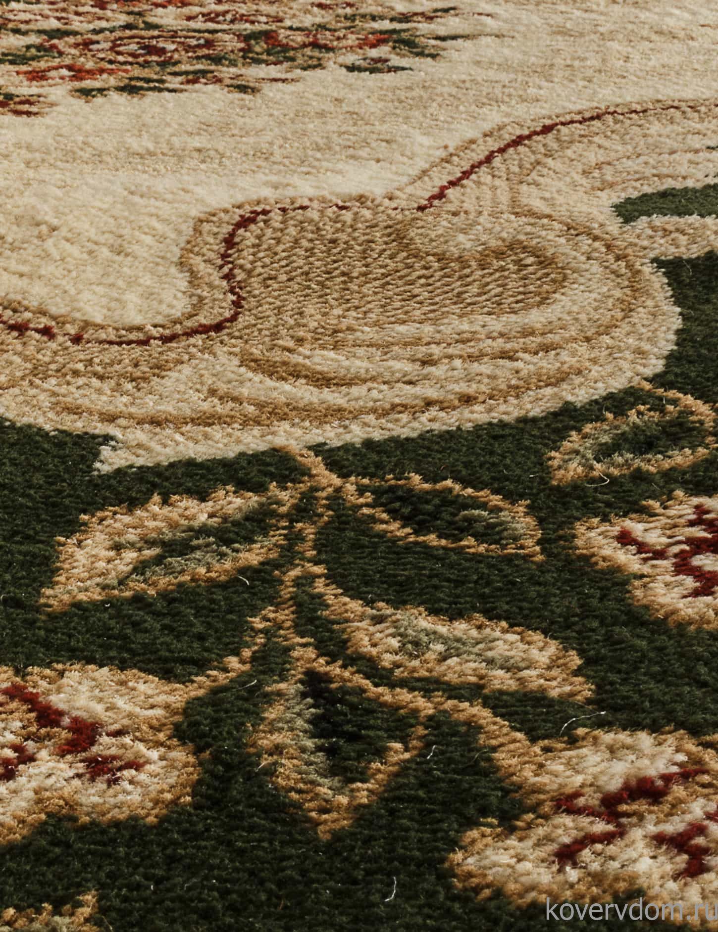 Ковер VALENCIA 2 D317 GREEN Овал