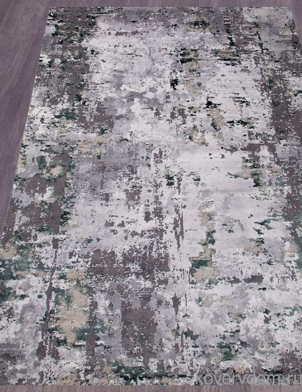 Ковер GRAND 23319 940 Серый / Зеленый