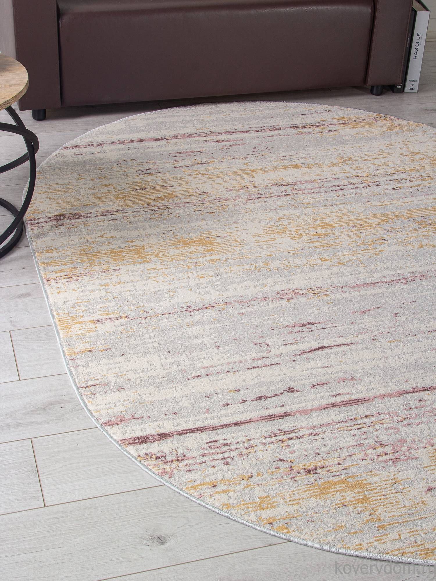 Ковер ZUMMA F026 PINK Овал