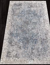 Пушистый ковер KIRKE 02946B BLUE / BEIGE