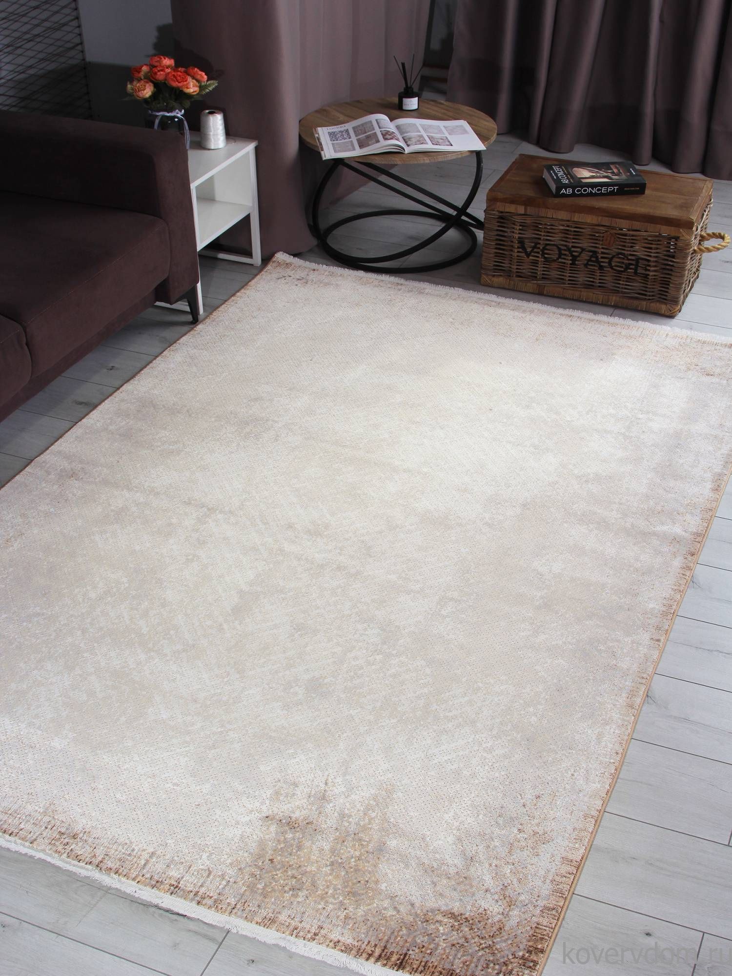 Ковер Astoria 9340A S.WHITE / D.BEIGE