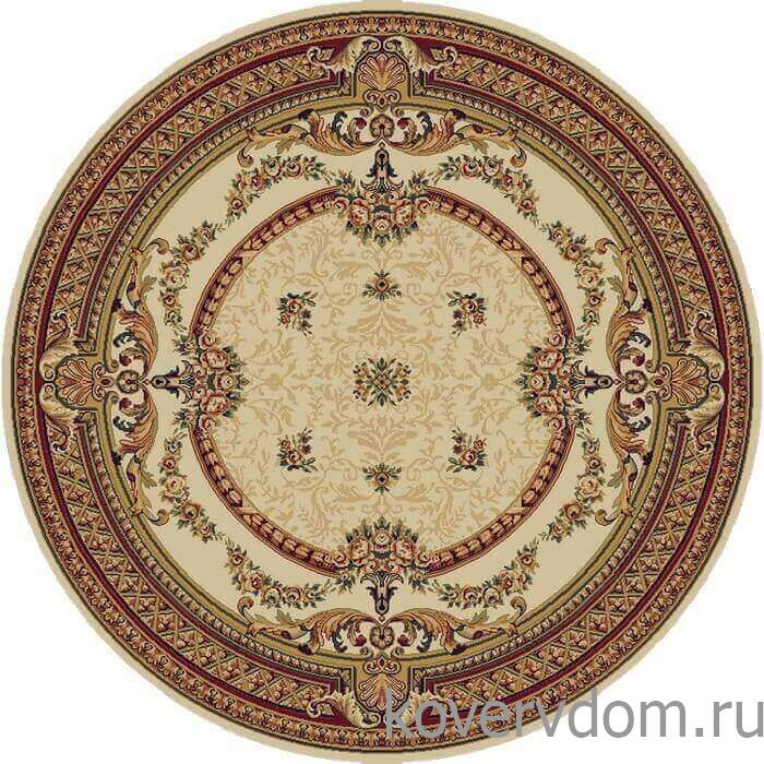 Ковер шерстяной Floare DOFIN 209-61126 КРУГ