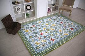 Детский ковер PTT Sorona-H Бабочки -Цветочки PTT Sorona JOYFUL KIDS Flower