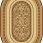 Ковер STANDARD ARALIA beige ОВАЛ