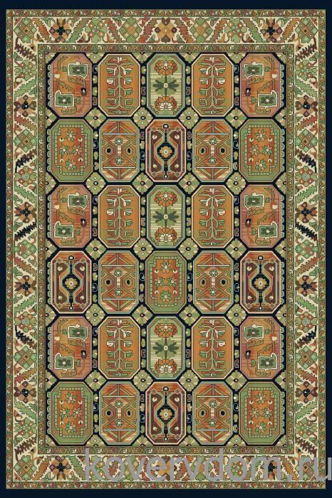 Ковер из вискозы и хлопка Hermitage 14135 3525