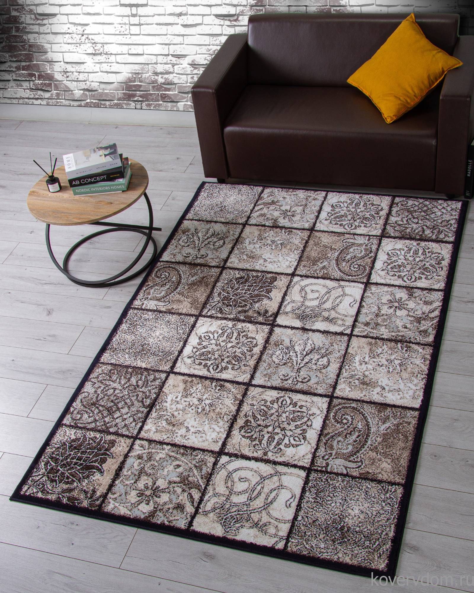 Ковер VALENCIA DELUXE D328 BROWN