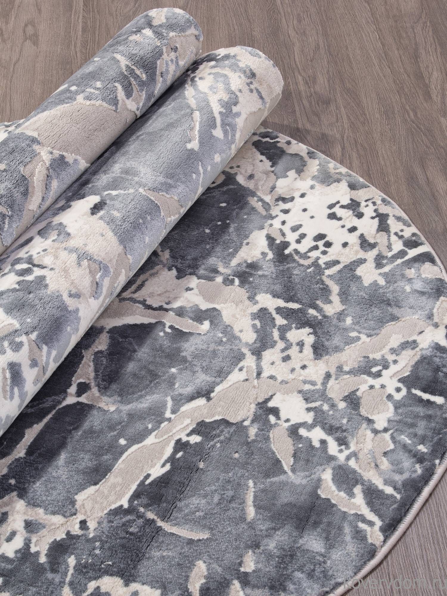 Ковер STAR P0991 D.BLUE / D.BLUE Овал