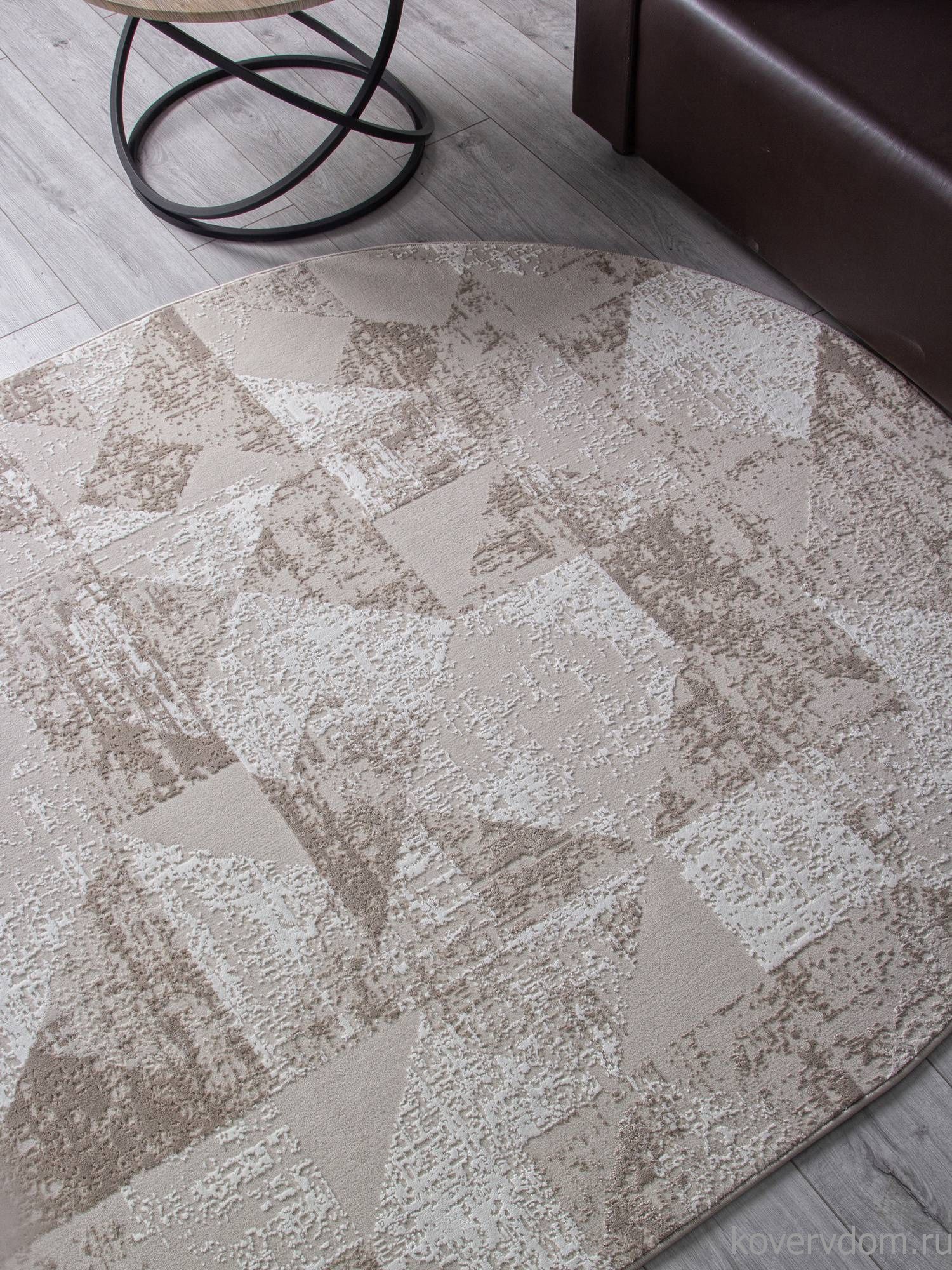 Ковер SIROCCO H921AC BEIGE / WHITE Овал