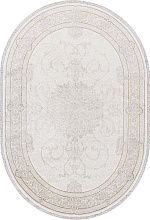 Ковер в гостиную бежевый SANDALI-A 30031V CREAM / CREAM Овал